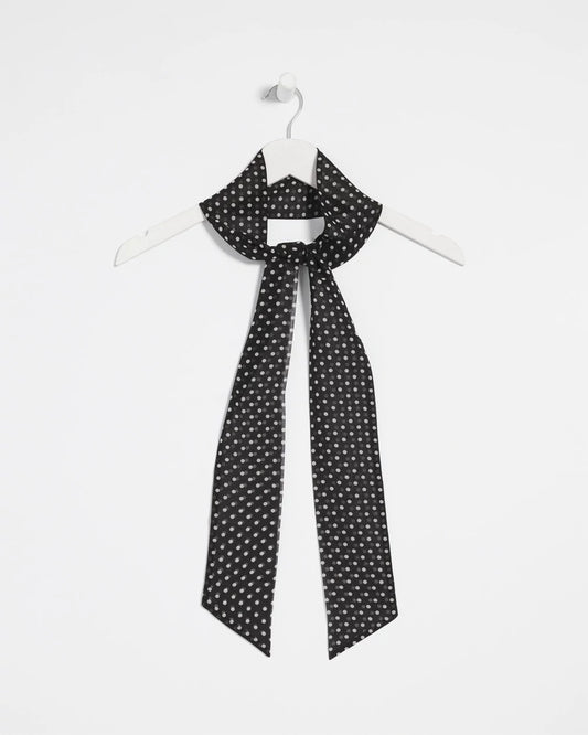 Chico's Accessories Polka Dot Skinny Scarf