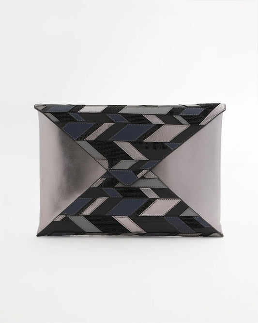Chico's Accessories Embellished Envelope Clutch