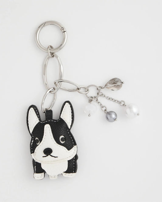 Chico's Accessories Frenchie Dog Bag Charm