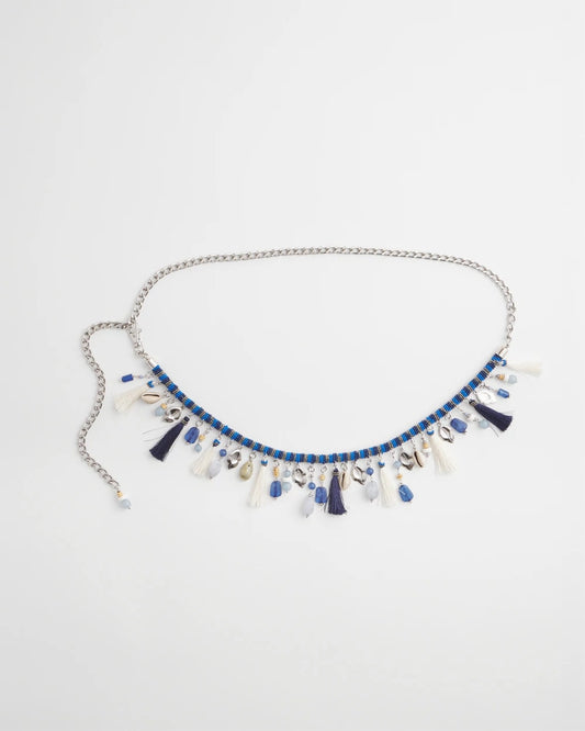 Chico's Accessories Ocean Motif Chain Belt