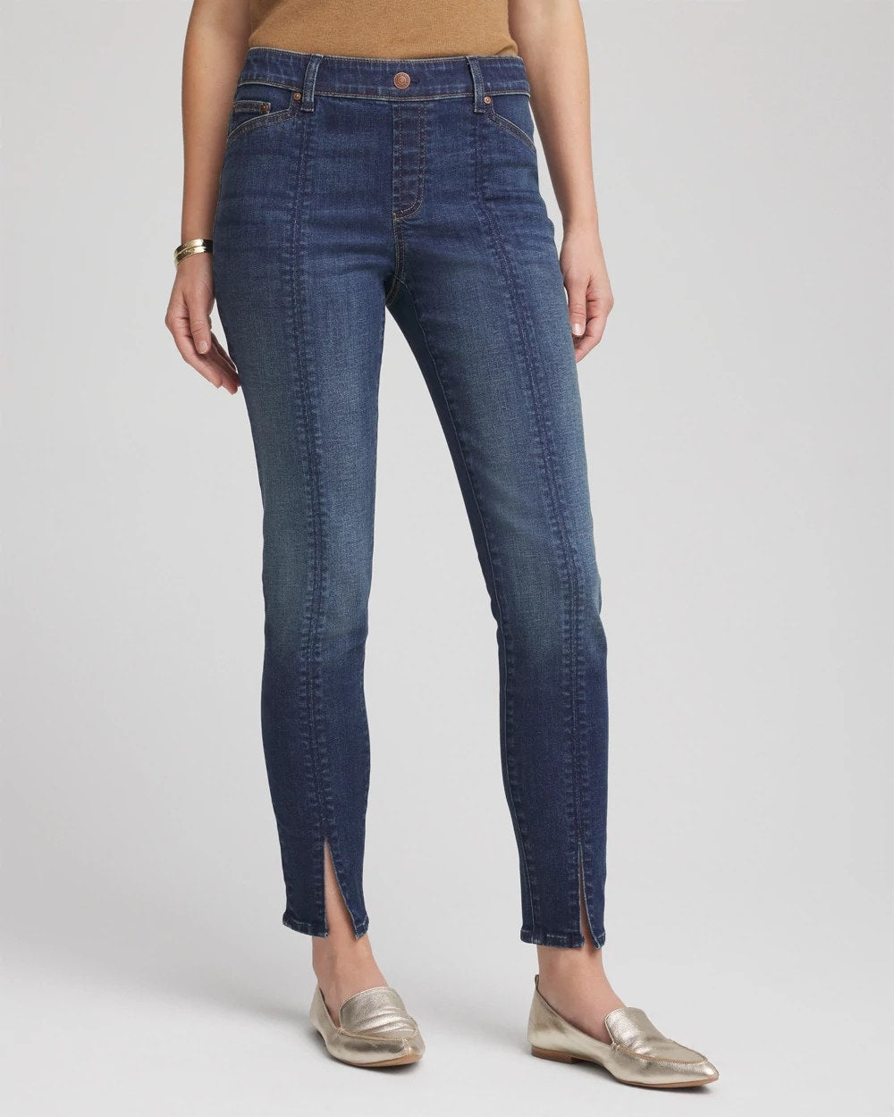 Chico's Petites Petite Pull-On Slim Ankle Jeggings
