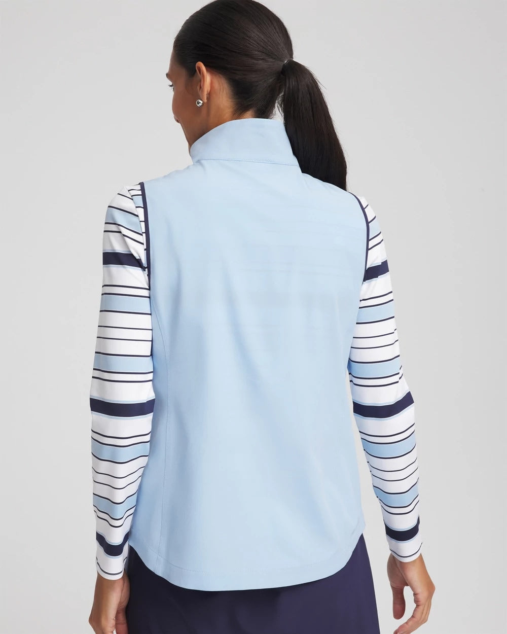 Chico's Collections Zenergy® UPF Contrast Vest