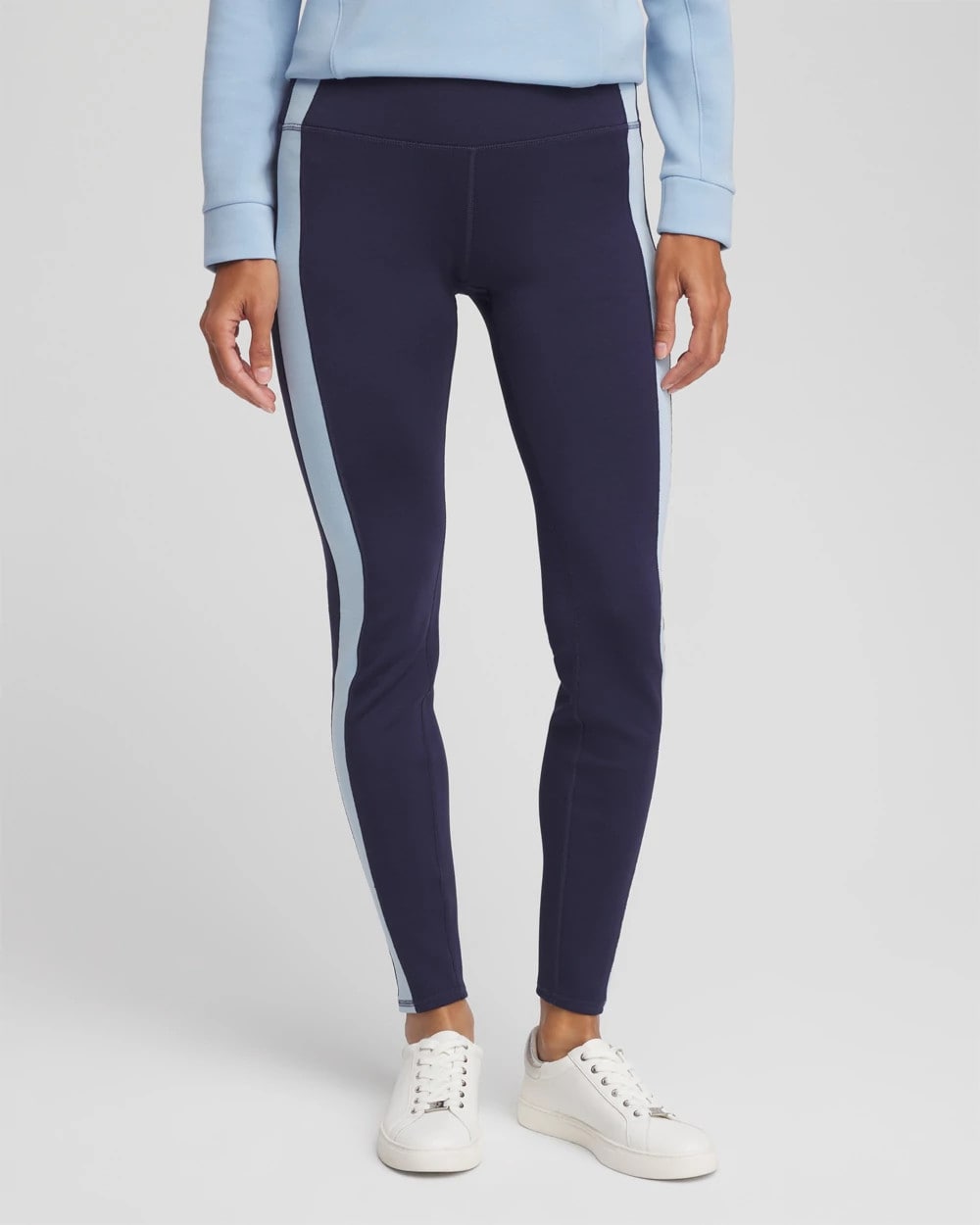 Chico's Collections Zenergy® Soft Topaz Contrast Leggings