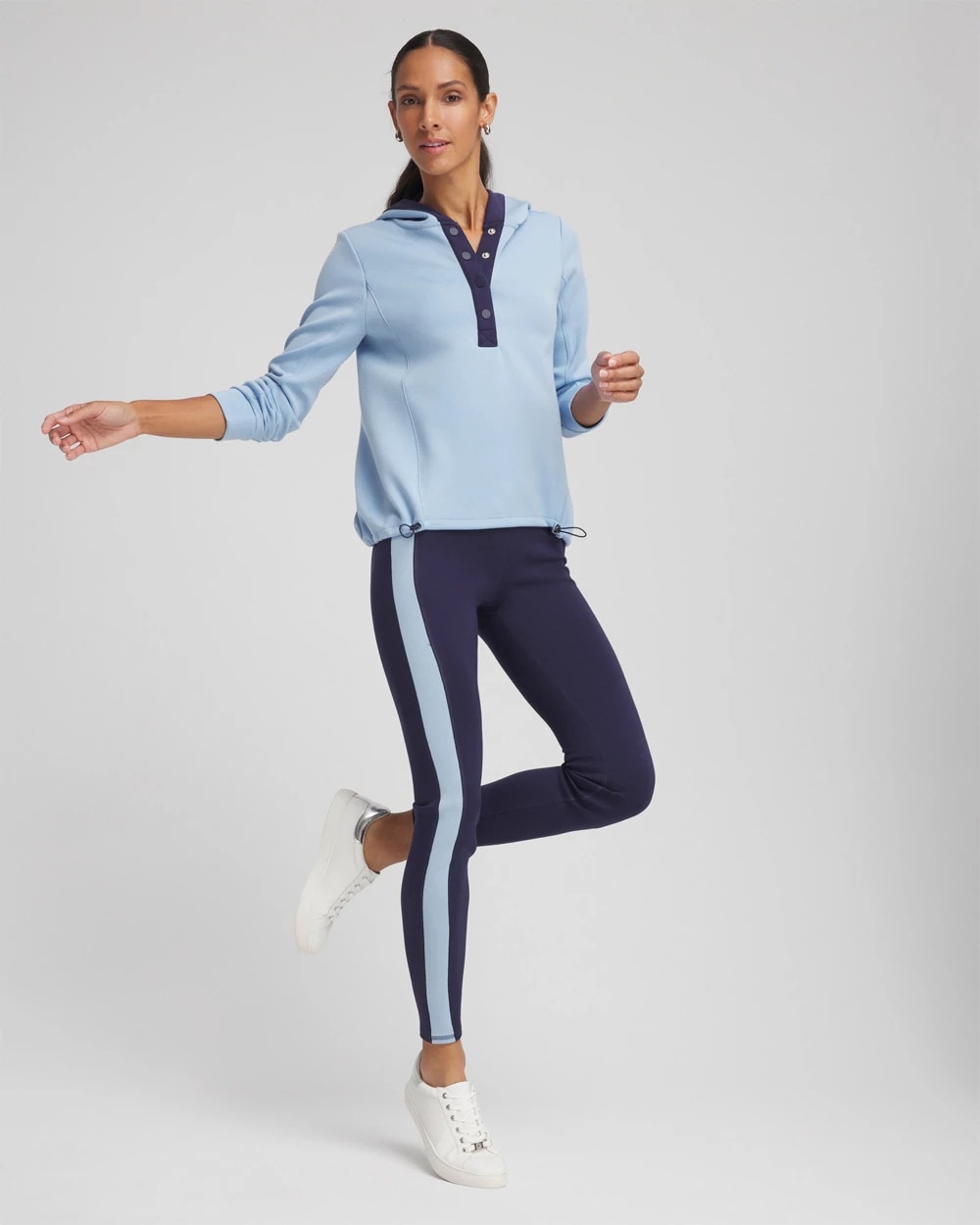 Chico's Collections Zenergy® Soft Topaz Contrast Leggings