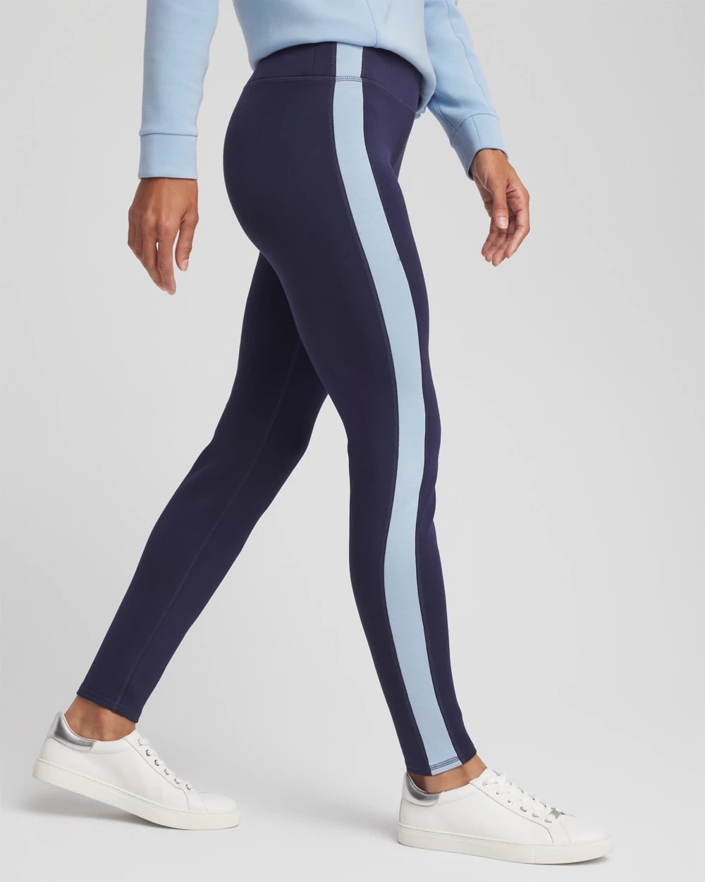 Chico's Collections Zenergy® Soft Topaz Contrast Leggings