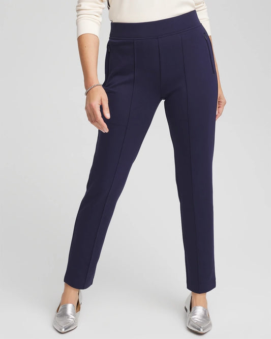 Chico's Collections Zenergy® Double-Knit Ankle Pants