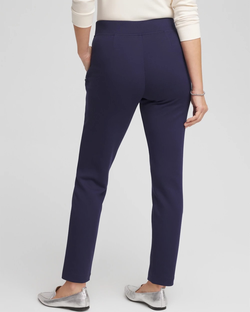 Chico's Collections Zenergy® Double-Knit Ankle Pants