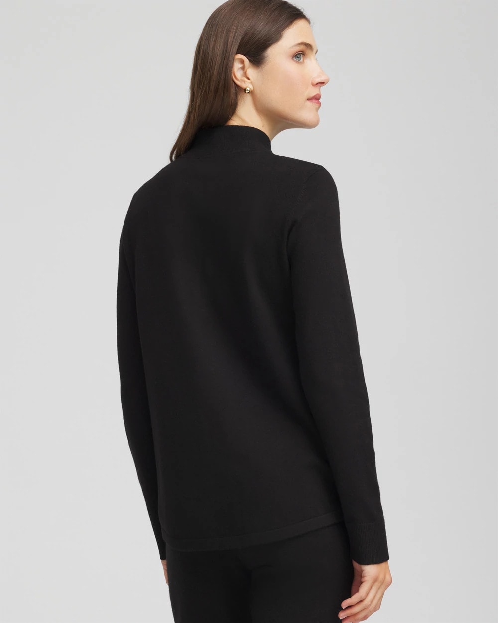 Chico's Collections Zenergy® Luxe Half-Zip Pullover Top