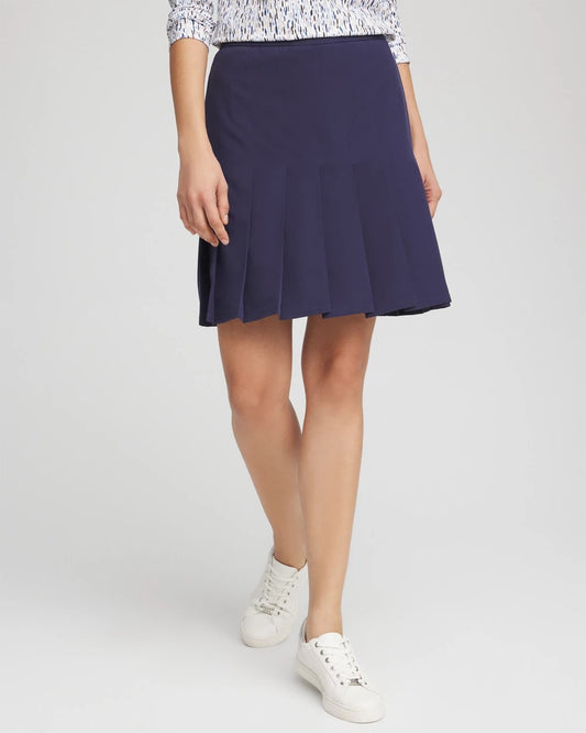 Chico's Collections Zenergy® UPF Pleated Skort