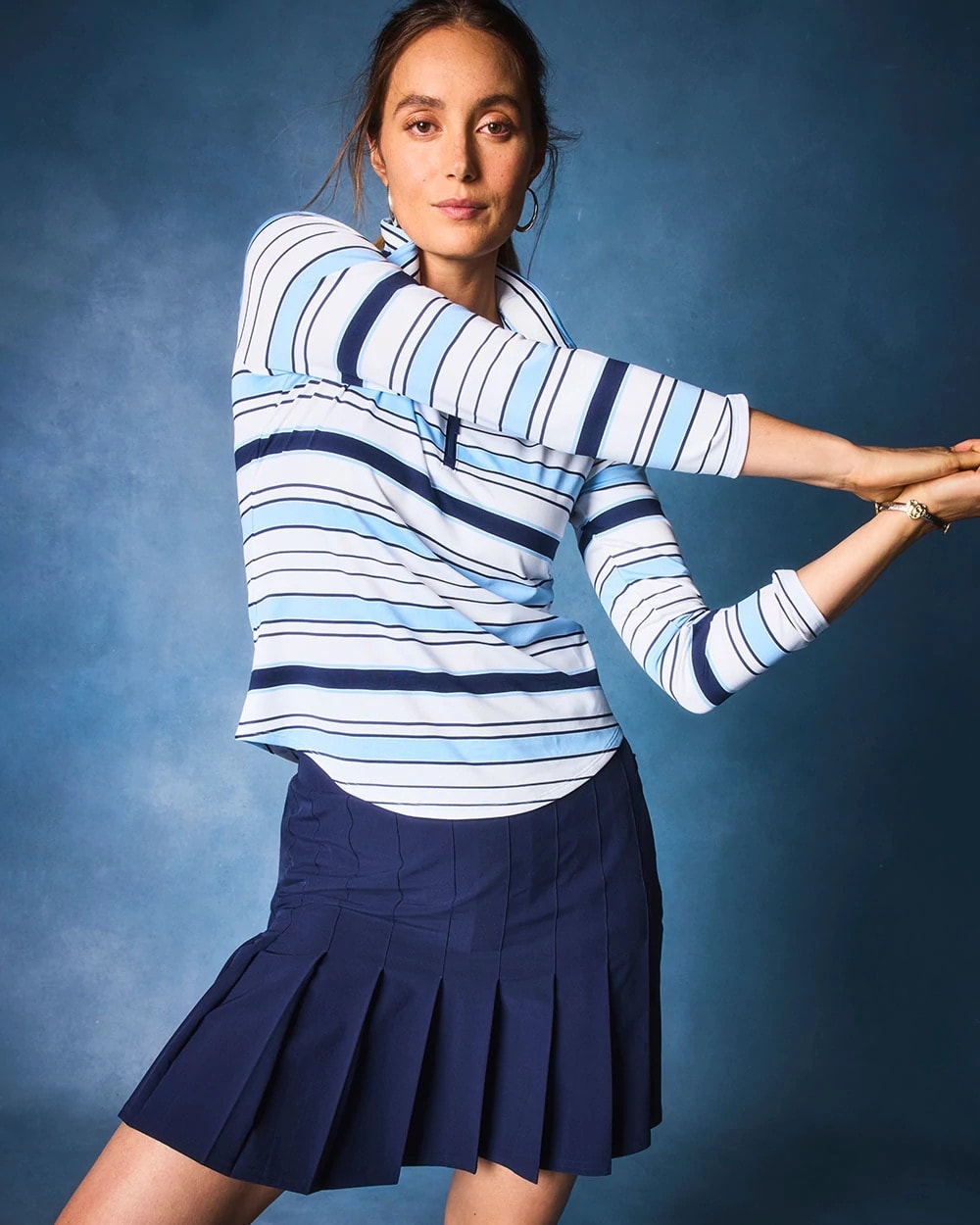Chico's Collections Zenergy® UPF Pleated Skort
