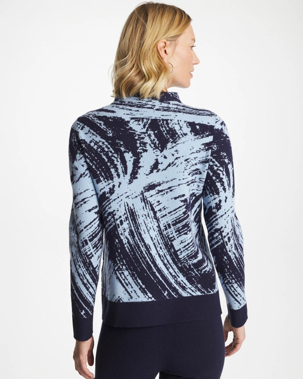 Chico's Collections Zenergy® Luxe Sketch Funnelneck Top
