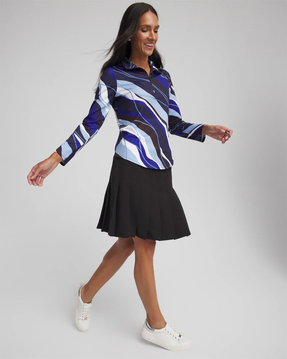 Chico's Collections Zenergy® UPF Pleated Skort