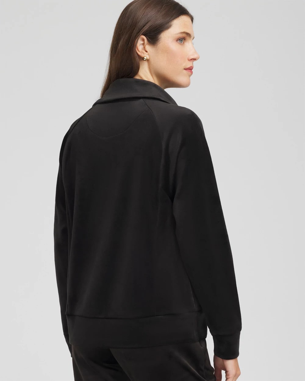 Chico's Collections Zenergy® Velour Pullover