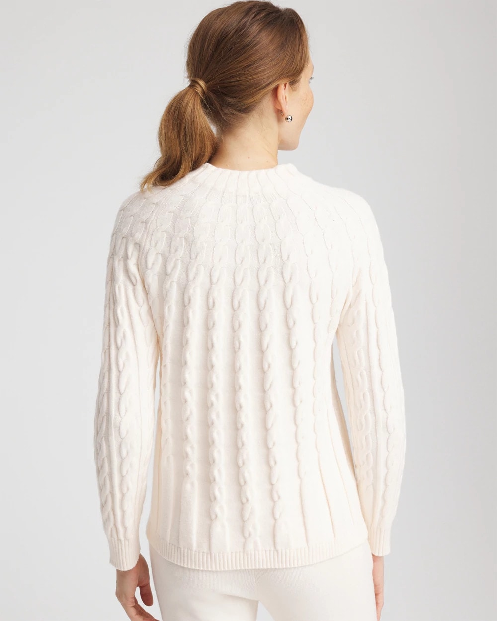Chico's Collections Zenergy® Luxe Cable Sweater
