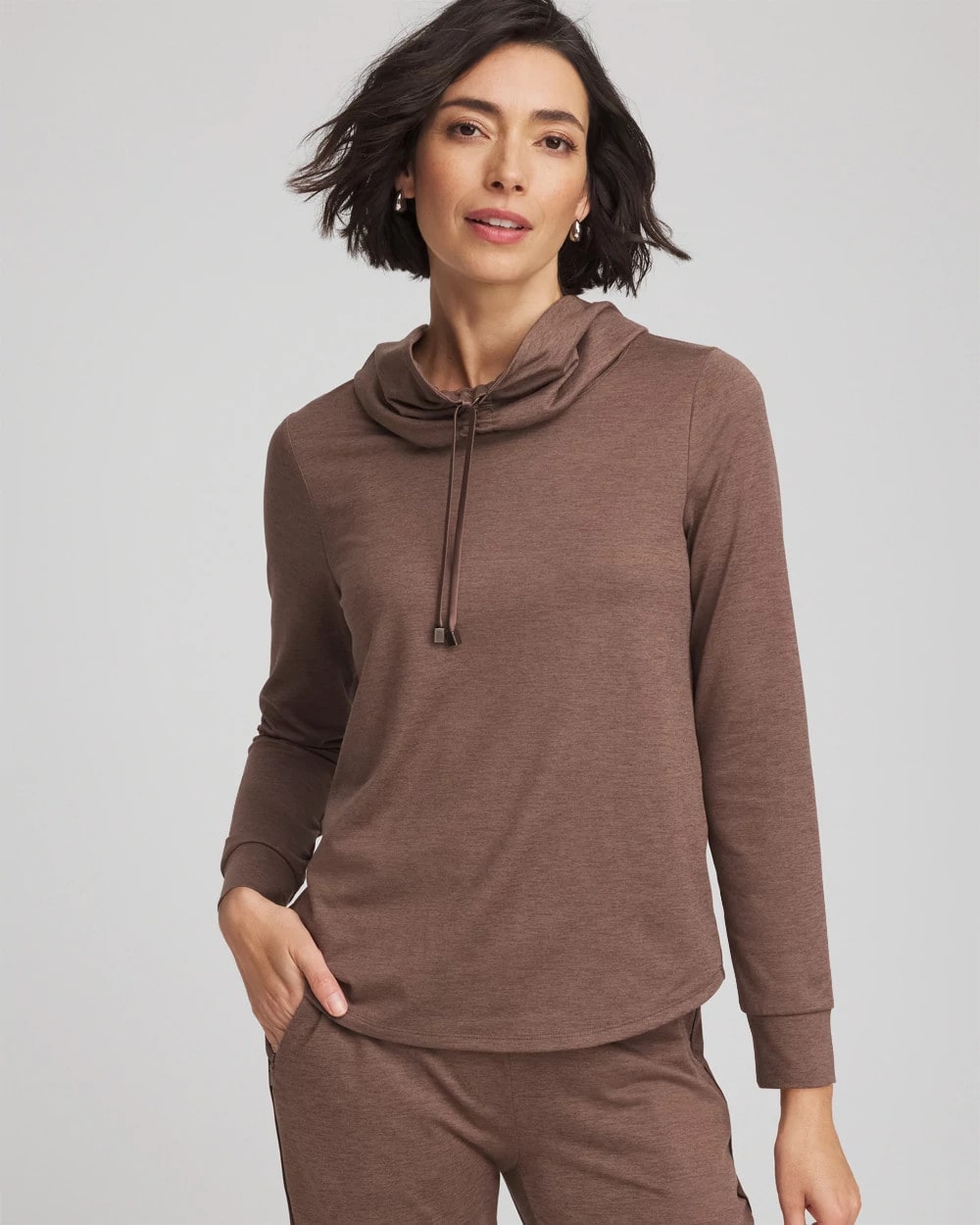 Chico's Collections Zenergy® Cloud Cowlneck Top