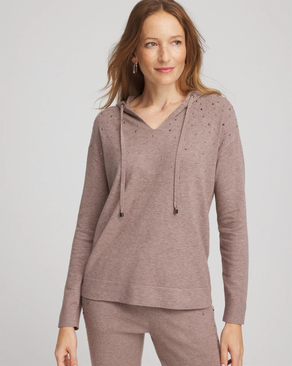 Chico's Collections Zenergy® Luxe Rhinestone Sweater
