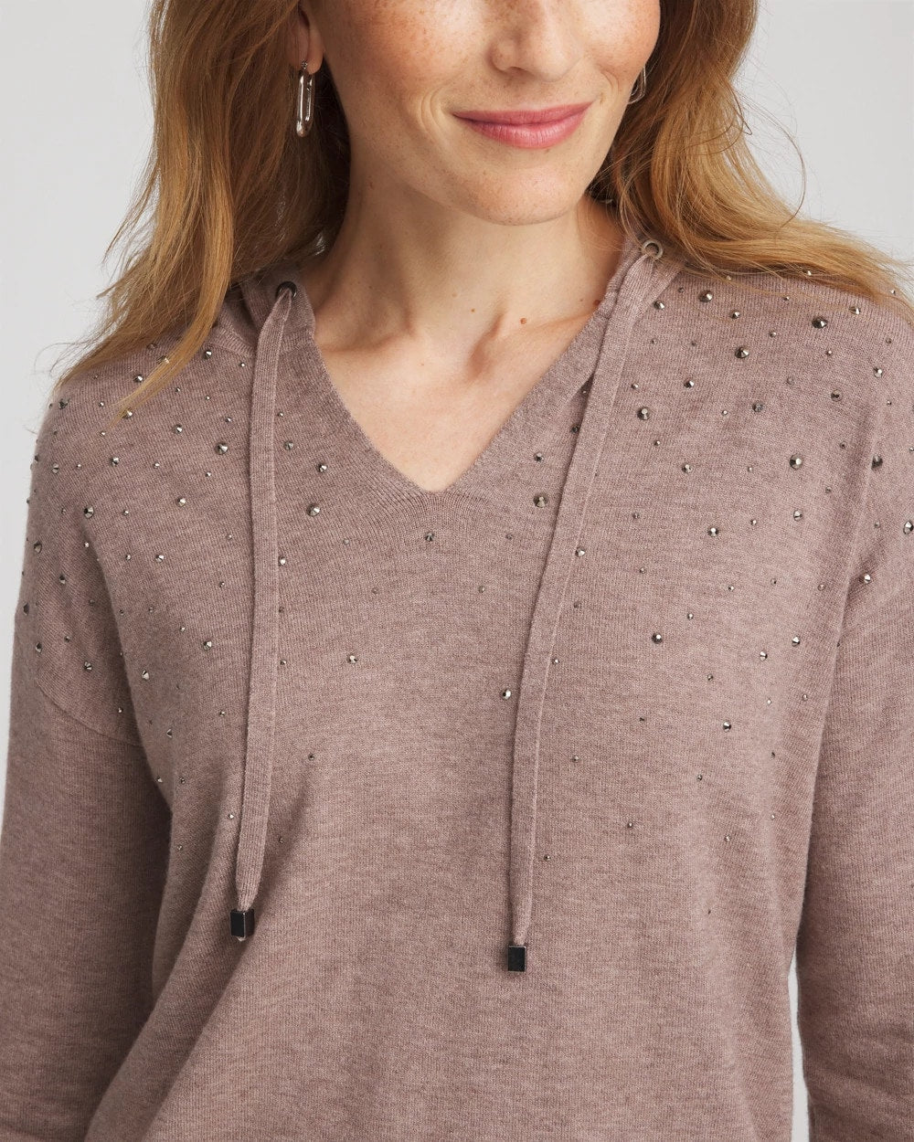 Chico's Collections Zenergy® Luxe Rhinestone Sweater