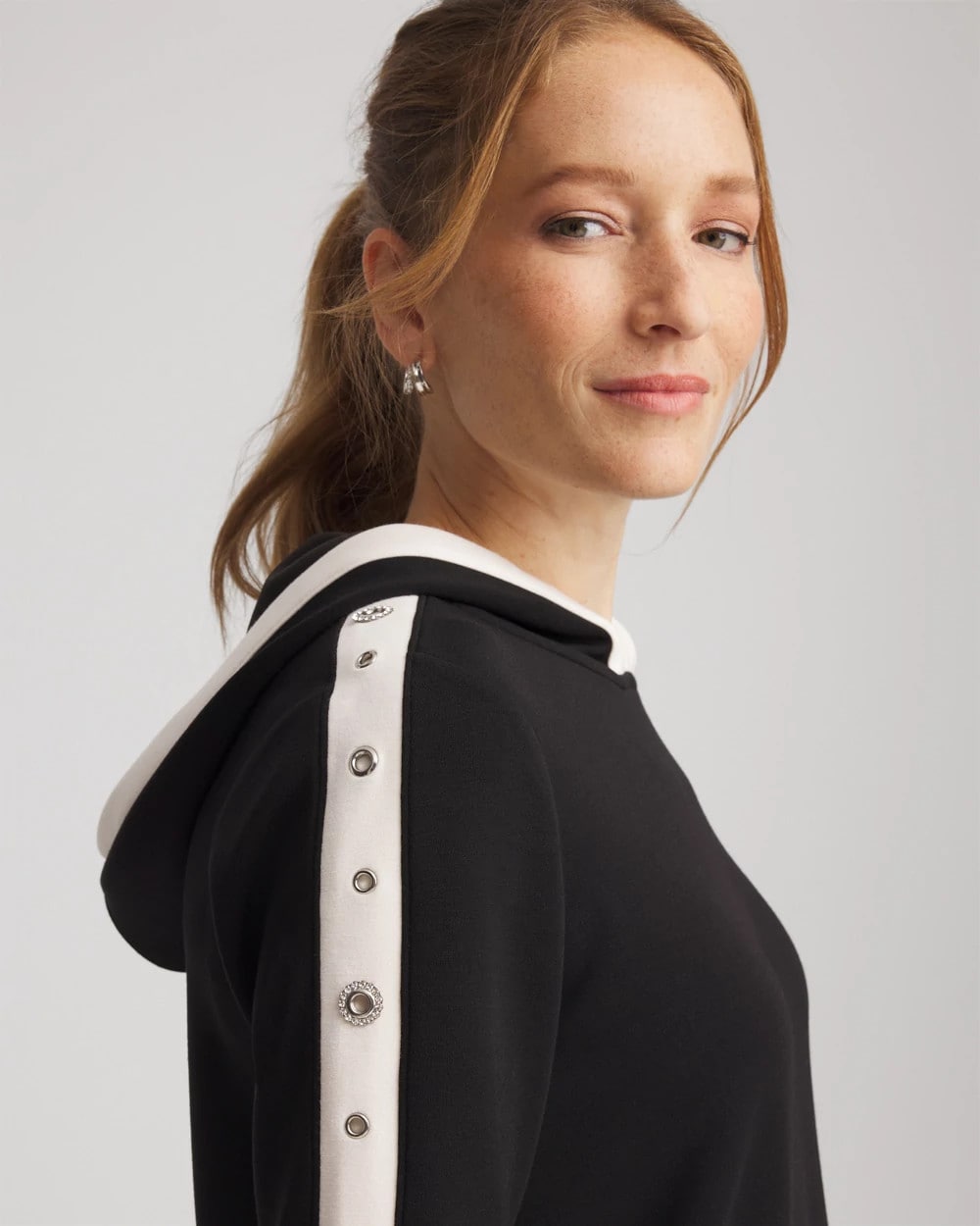 Chico's Collections Zenergy® Grommet Top