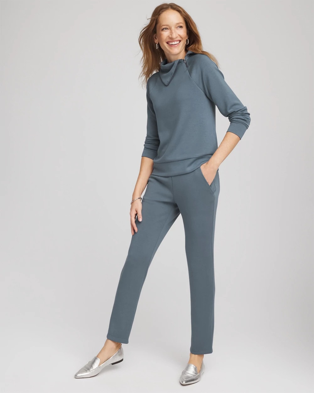 Chico's Collections Zenergy® Soft Popover Top