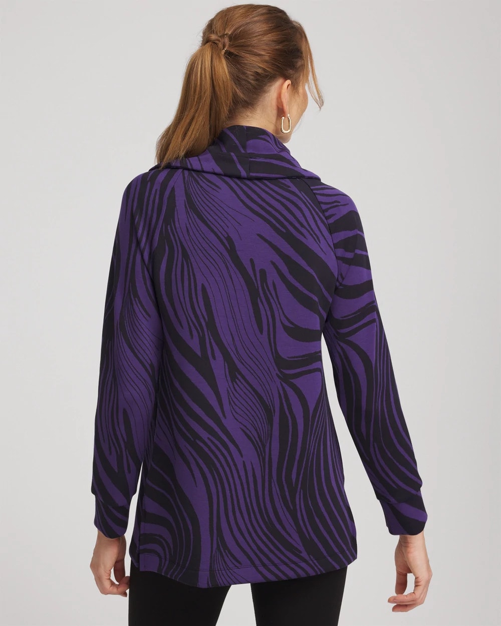 Chico's Collections Zenergy® Soft Zebra Tunic