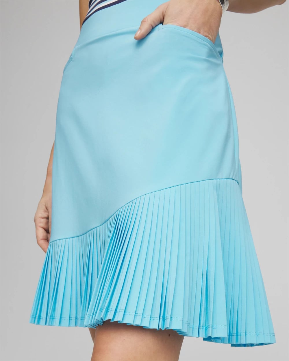 Chico's Collections Zenergy® UPF Pleated Skort