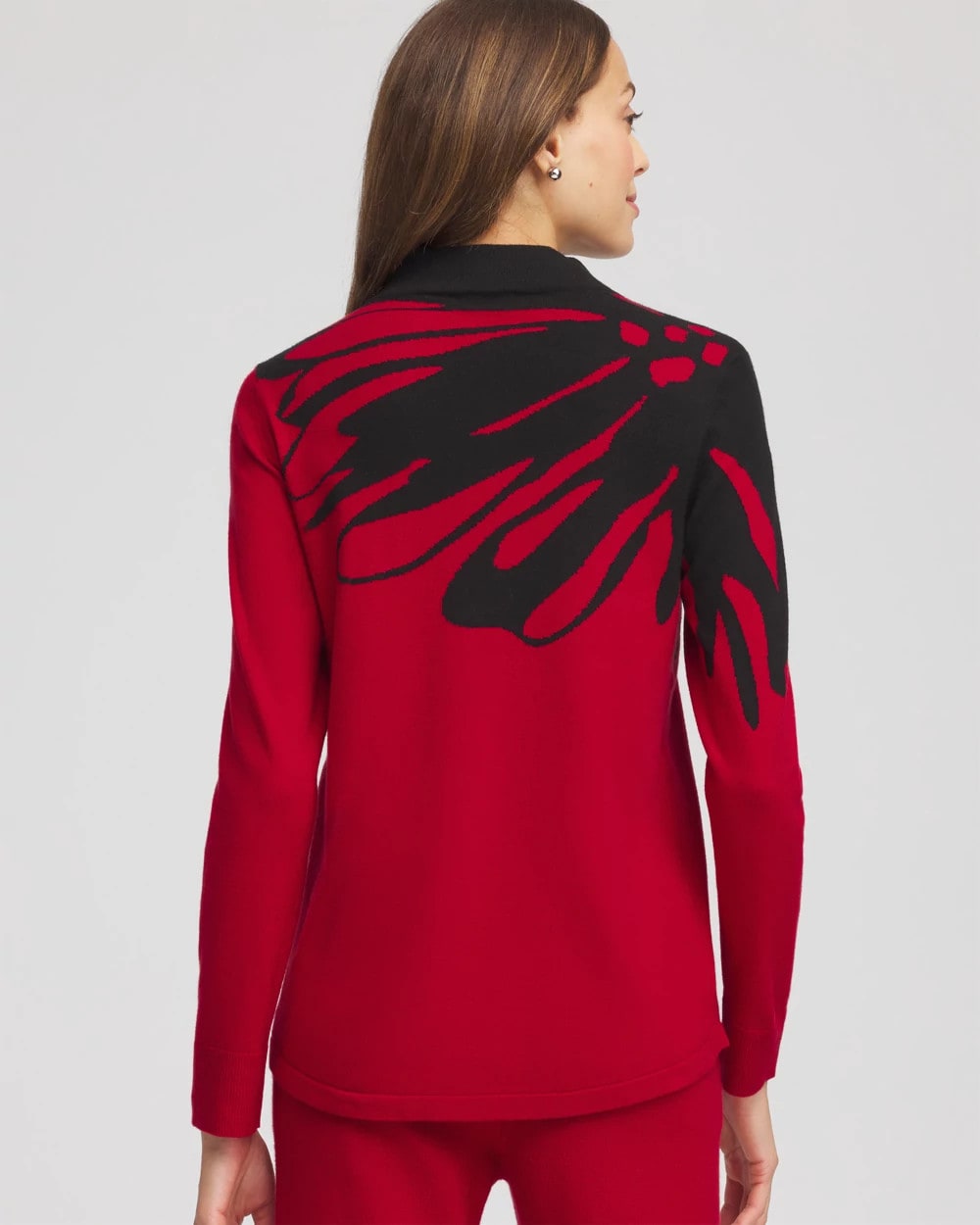 Chico's Collections Zenergy® Luxe Printed Pullover Top