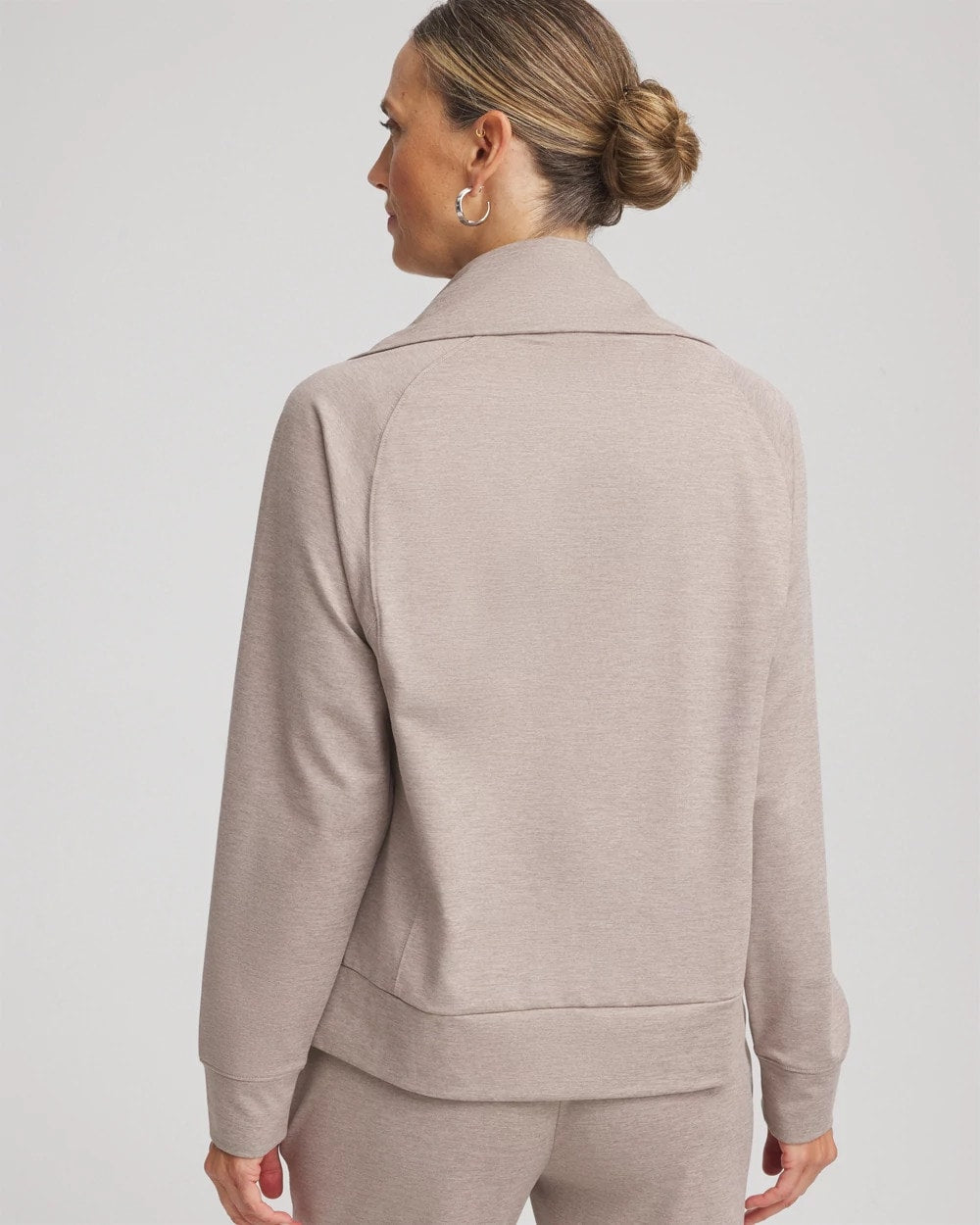 Chico's Collections Zenergy® Cloud Half-Zip Pullover Top