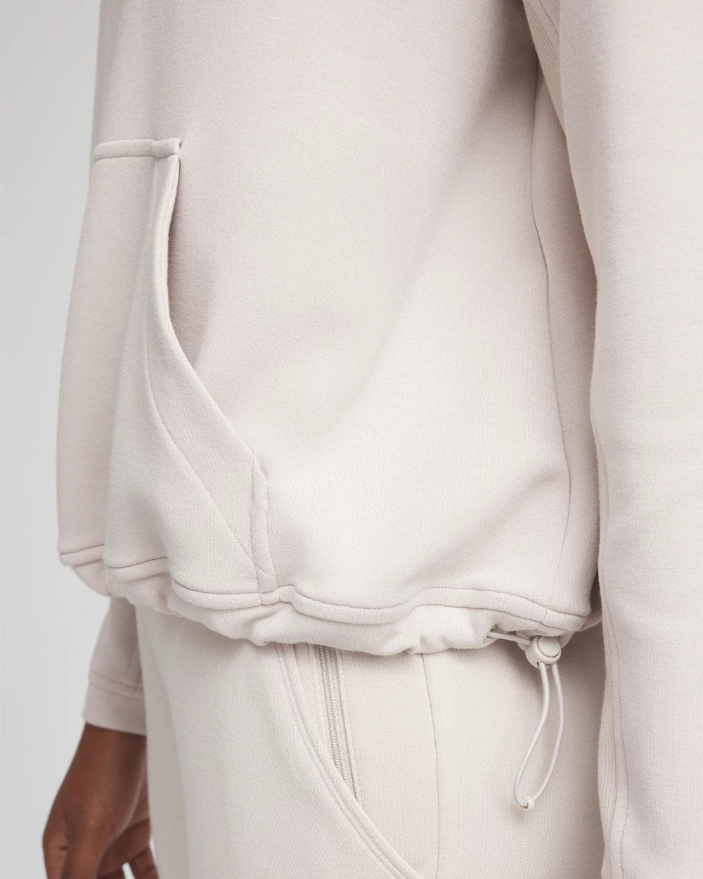 Chico's Collections Zenergy® Ribbed Sweatshirt
