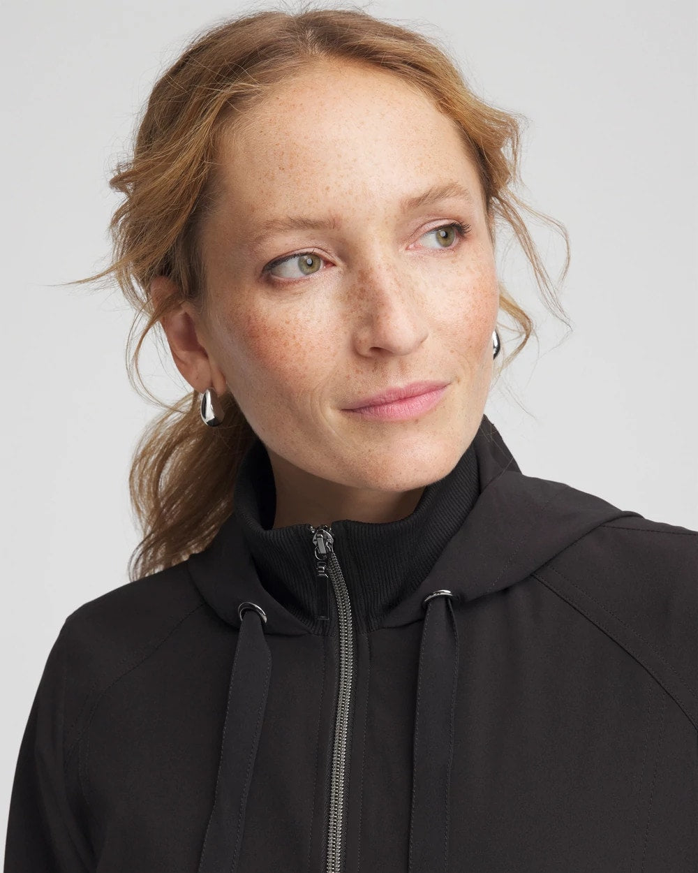 Chico's Collections Zenergy® UPF Rib Mix Jacket