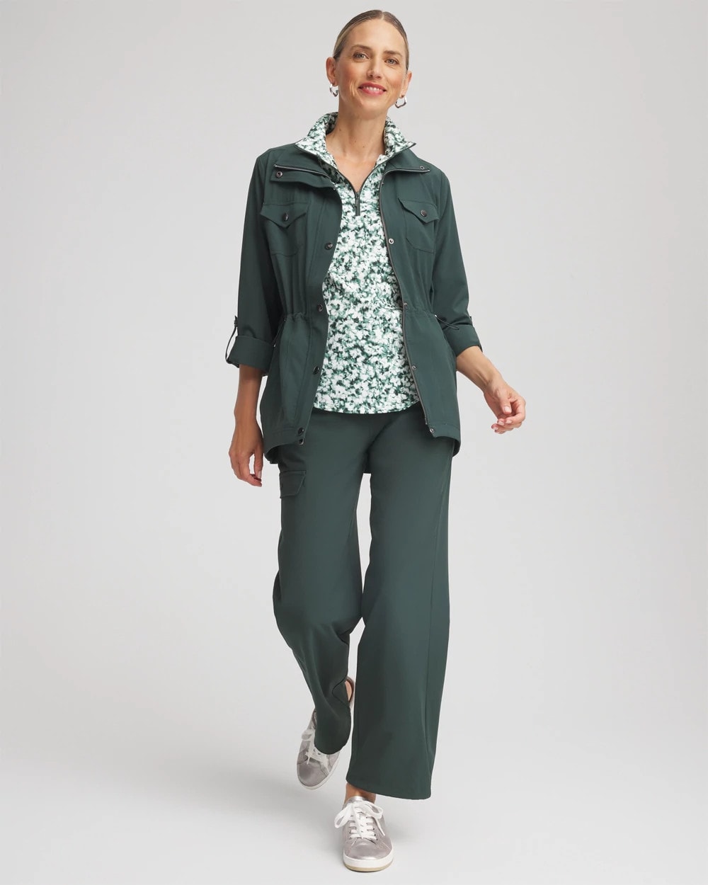 Chico's Collections Zenergy® Ripstop Cargo Jacket