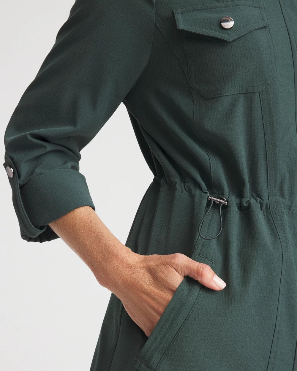 Chico's Collections Zenergy® Ripstop Cargo Jacket