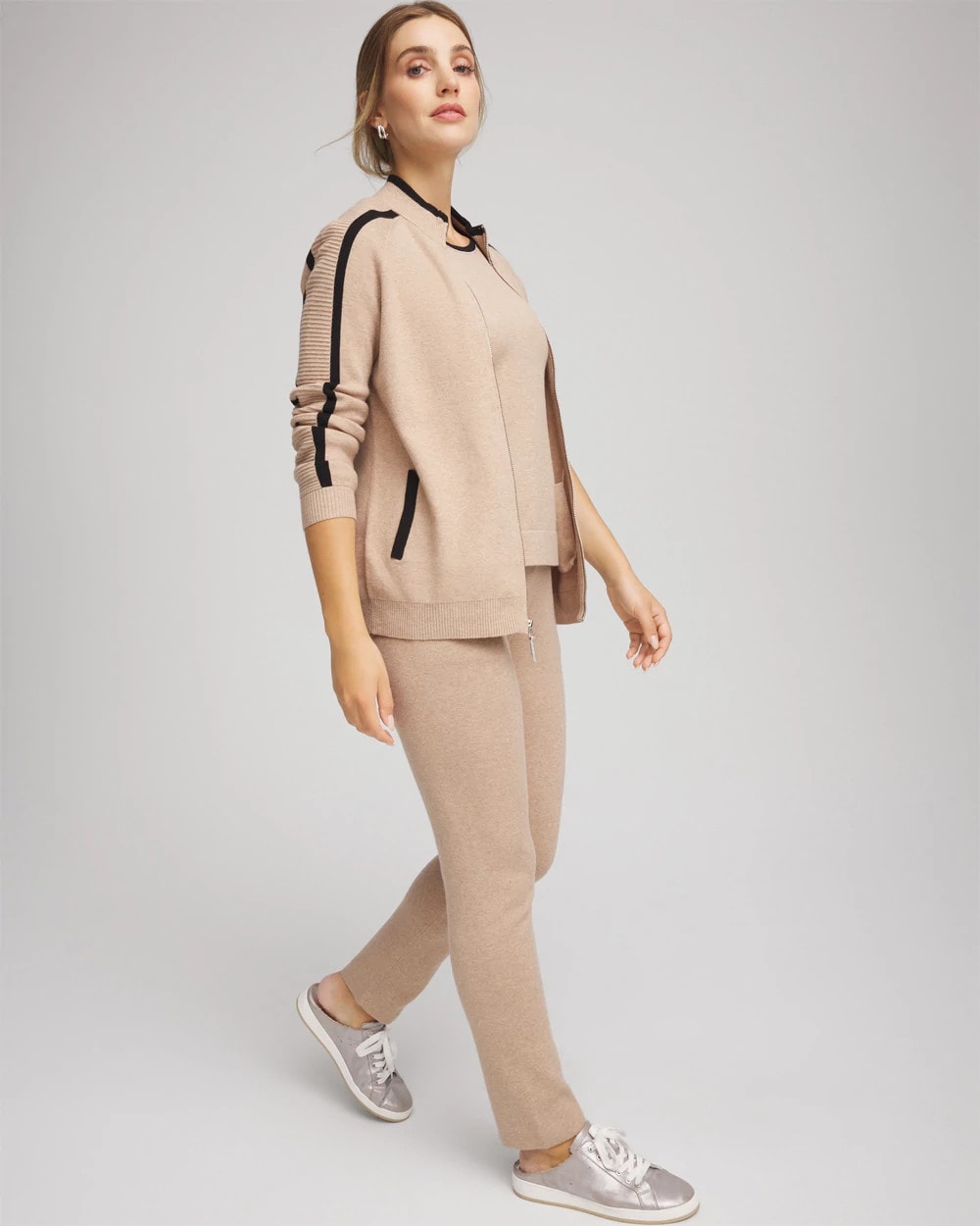 Chico's Collections Zenergy® Luxe Cashmere-Blend Cardigan