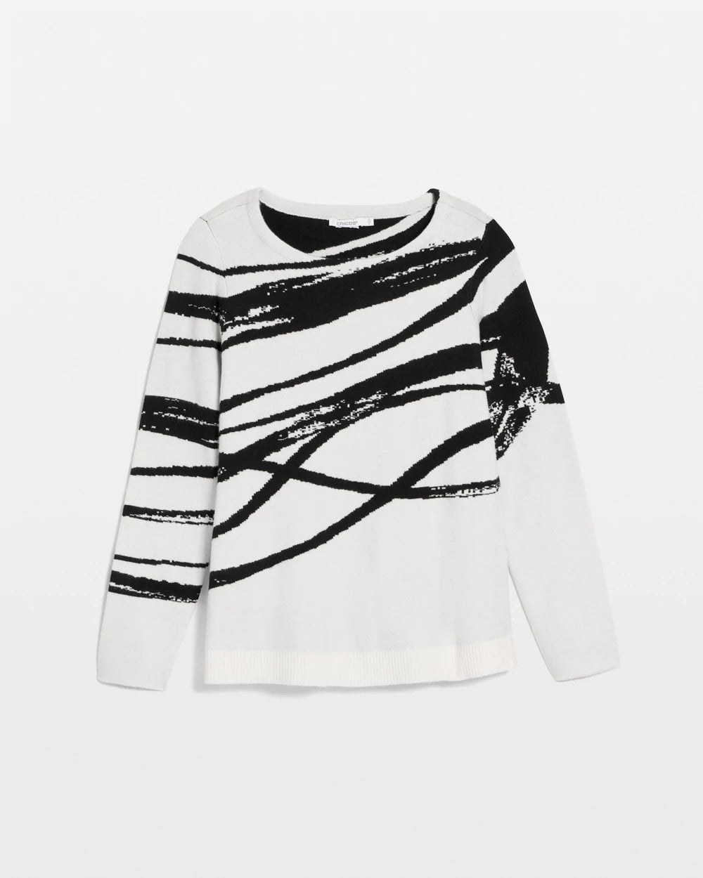 Chico's Collections Zenergy® Luxe Jaquard Pullover