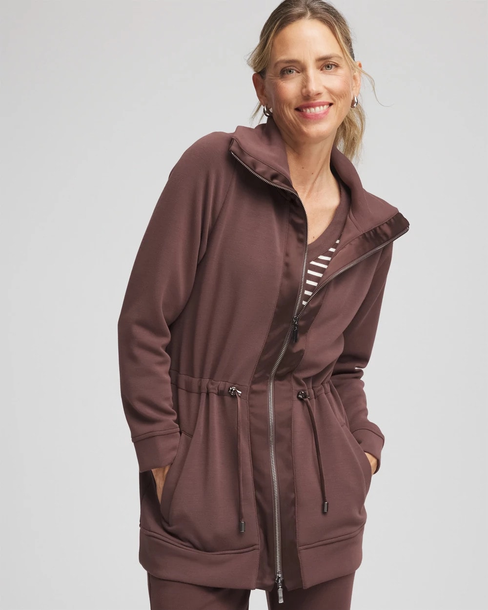 Chico's Collections Zenergy® Cinch-Waist Jacket