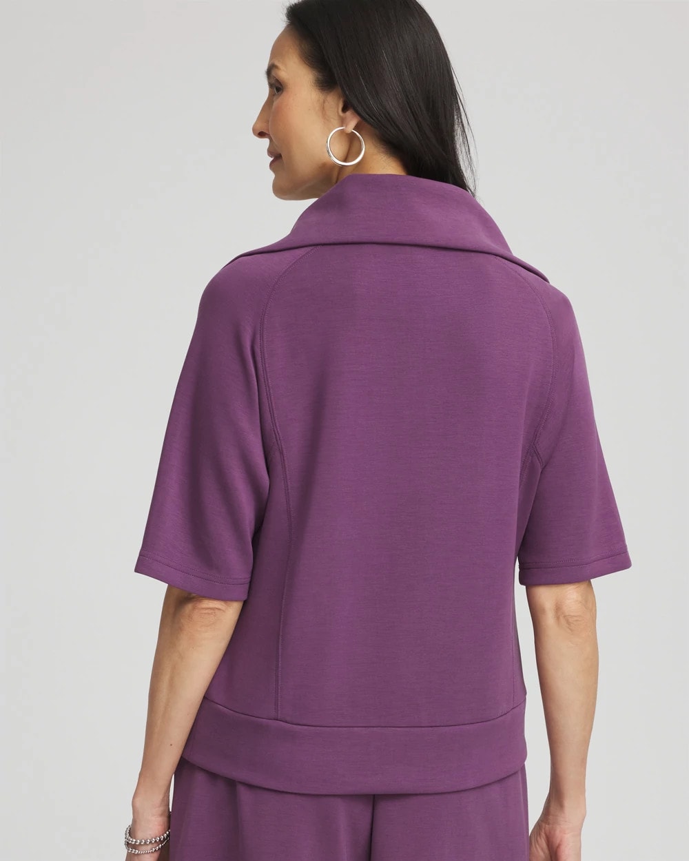 Chico's Collections Zenergy® Soft Half-Zip Top