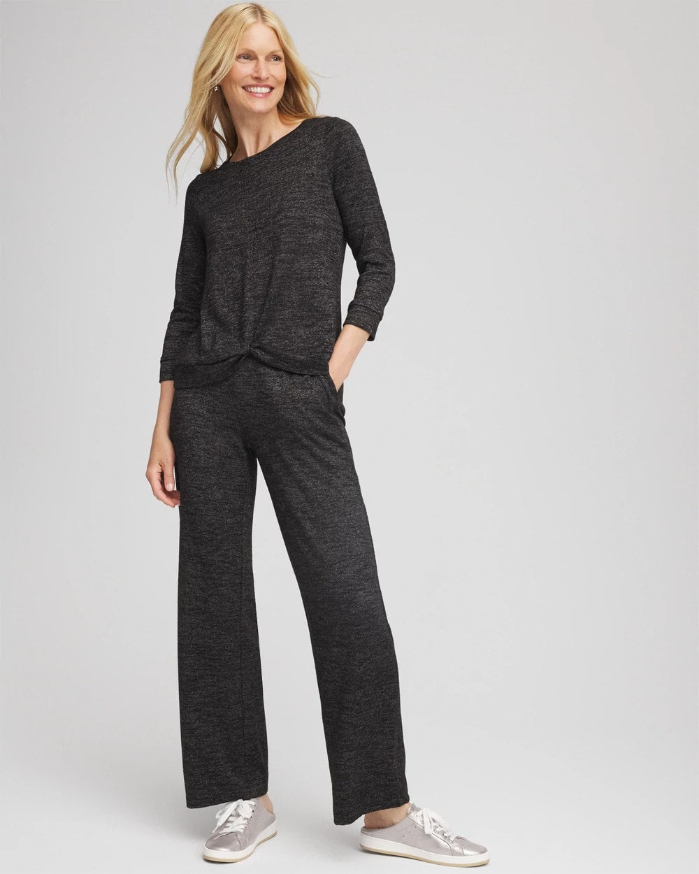 Chico's Collections Zenergy® Twist-Front Top