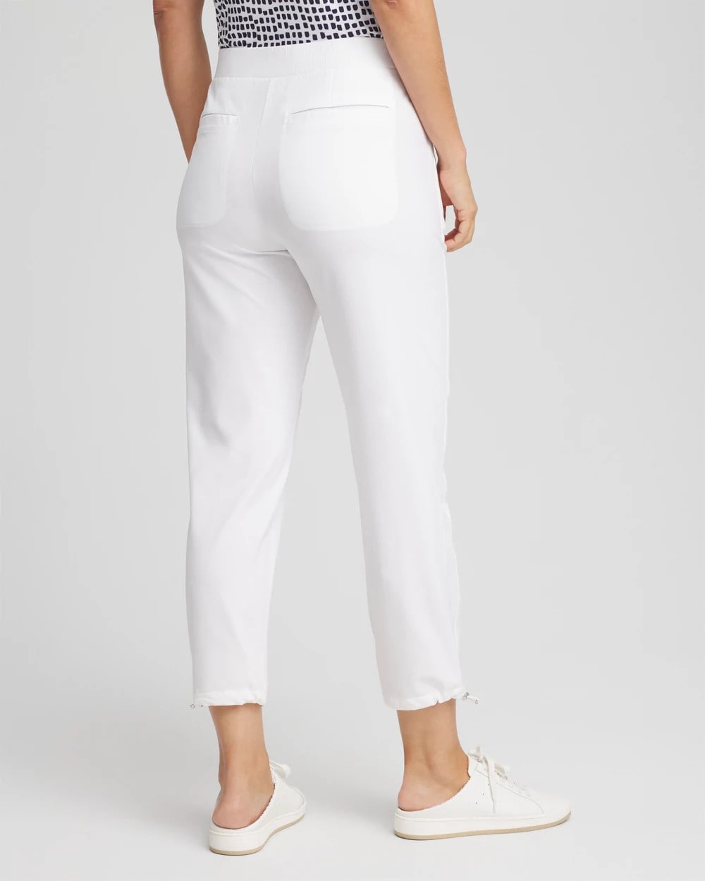 Chico's Collections Zenergy® UPF Bungee Neema Cropped Pants