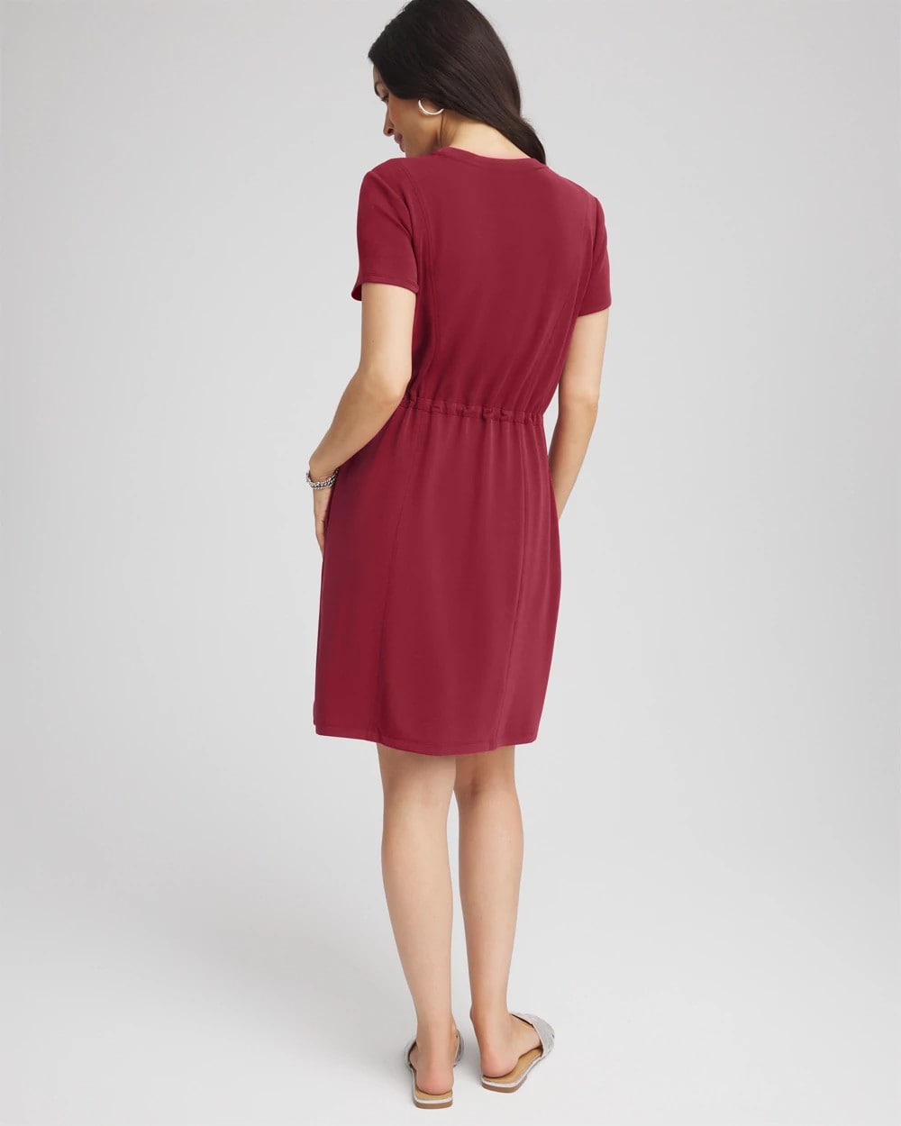 Chico's Collections Zenergy® Bungee-Waist Dress