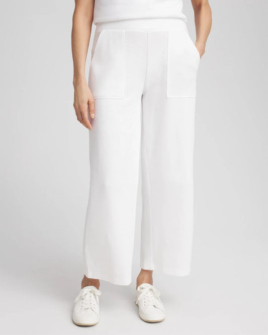 Chico's Collections Zenergy® Beach Slub Cropped Pants