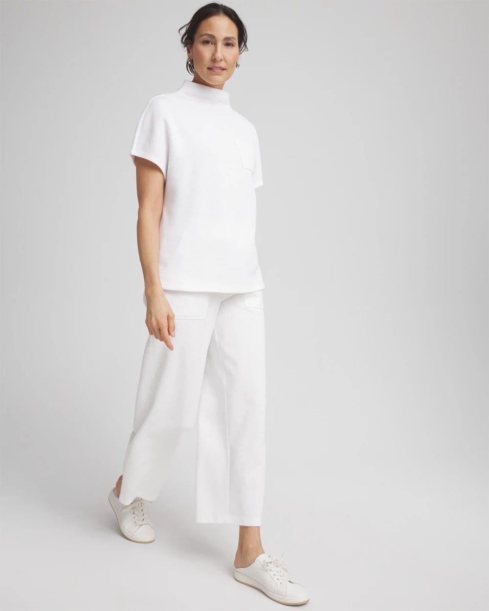 Chico's Collections Zenergy® Beach Slub Cropped Pants