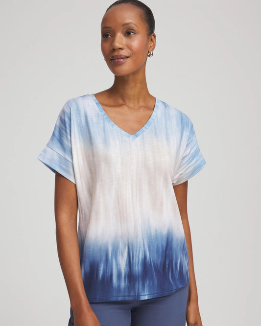 Chico's Collections Zenergy® Slub Short-Sleeve Tee