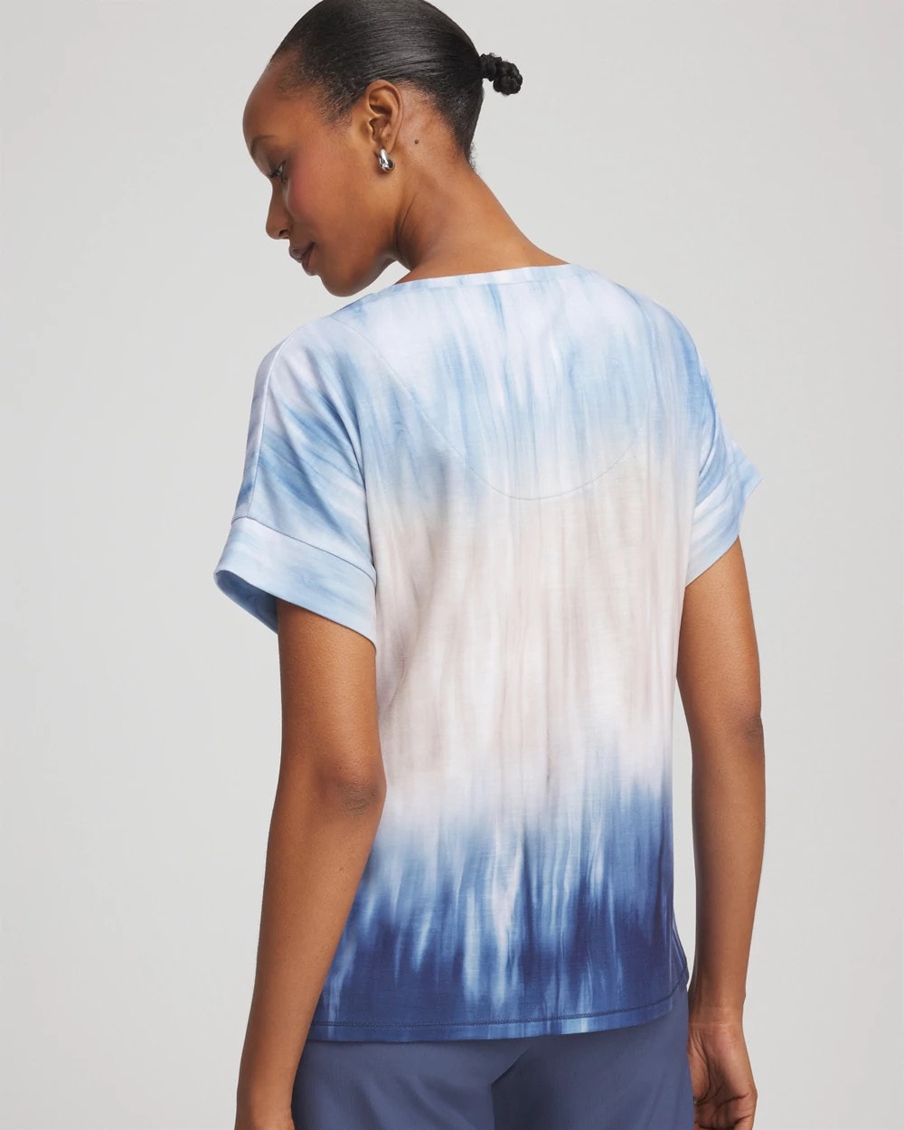 Chico's Collections Zenergy® Slub Short-Sleeve Tee