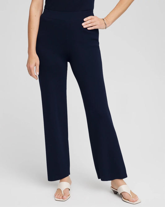 Chico's Collections Travelers™ Sweater Knit Wide-Leg Pants