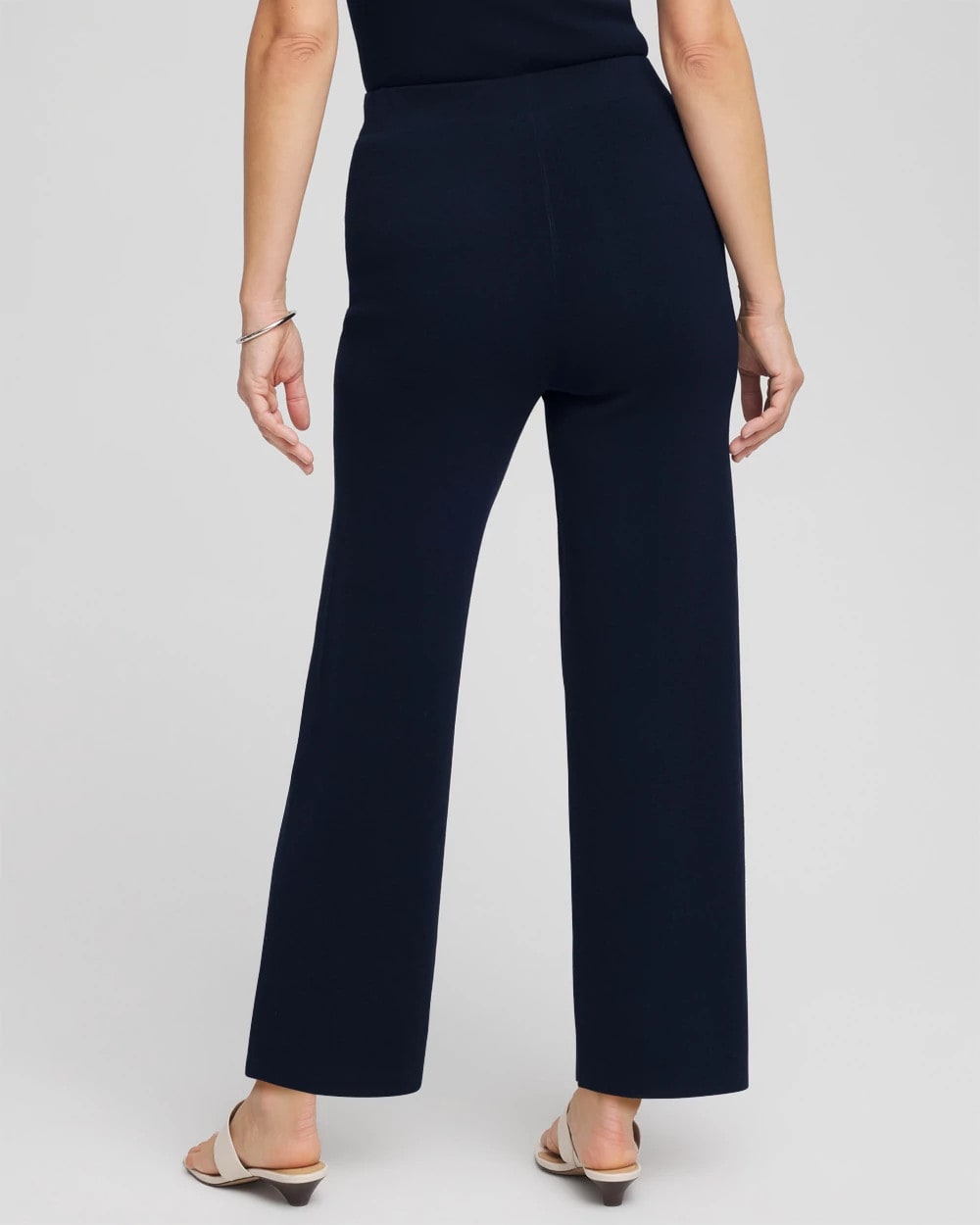 Chico's Collections Travelers™ Sweater Knit Wide-Leg Pants