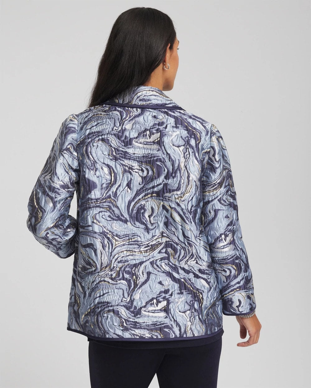 Chico's Collections Travelers™ Jacquard Swirl Jacket