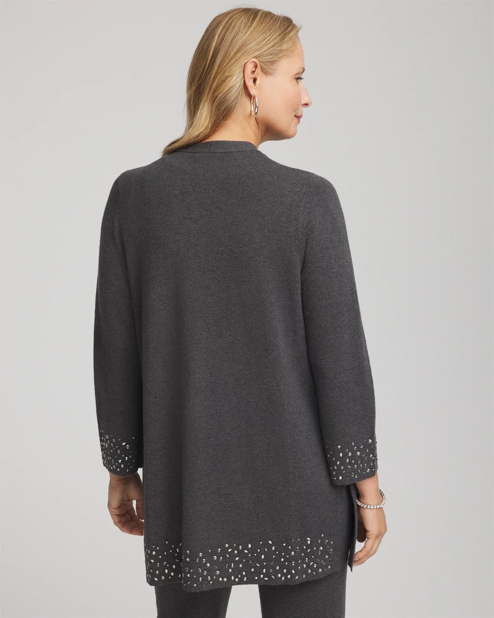 Chico's Collections Travelers™ Rhinestone Cardigan