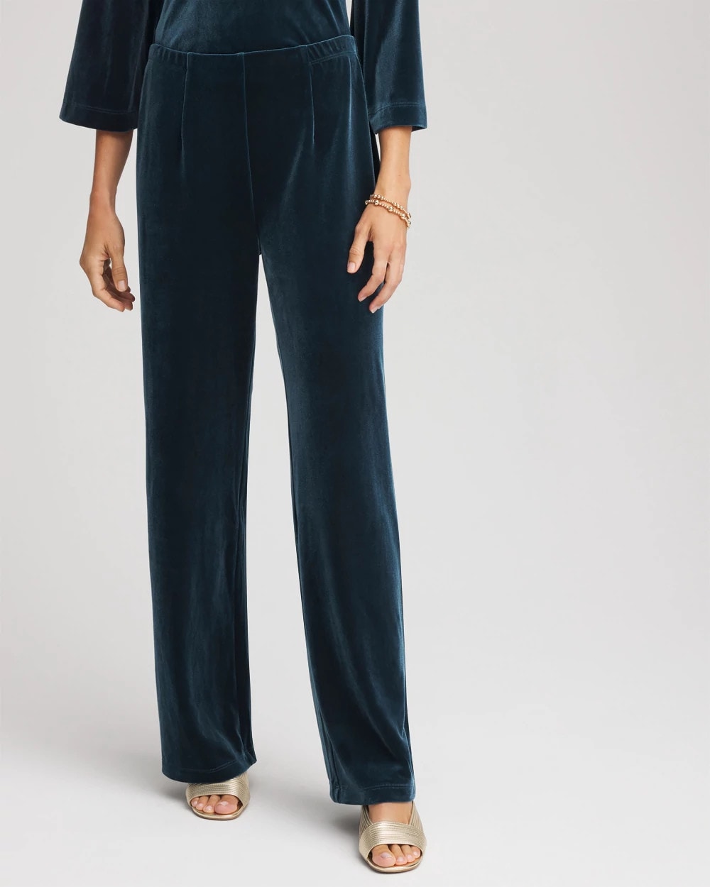 Chico's Collections Travelers™ Velvet No Tummy Pants