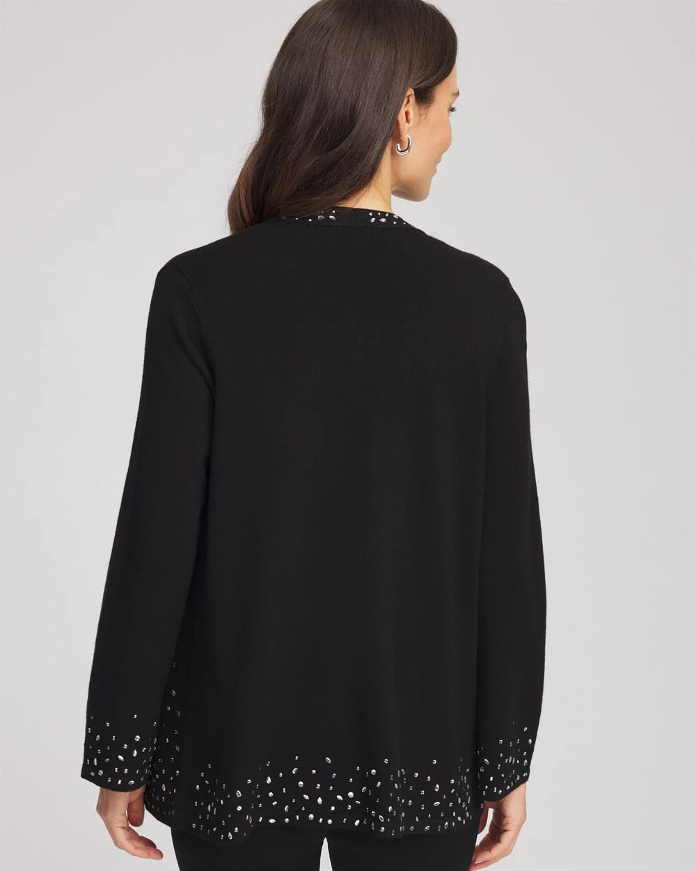 Chico's Collections Travelers™ Embellished Cardigan