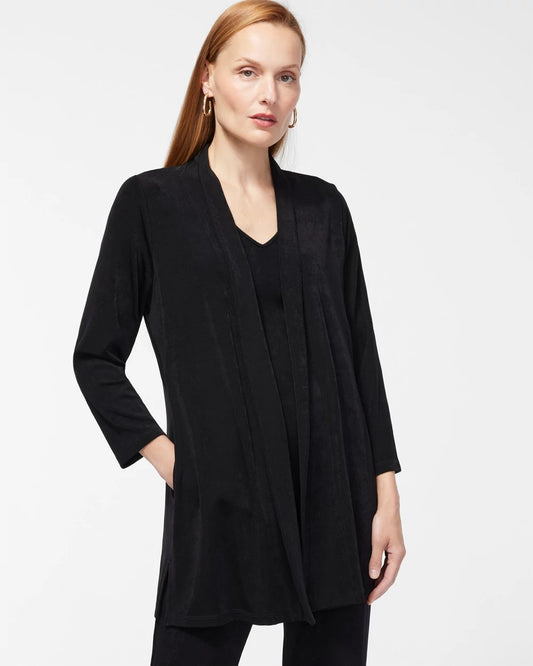 Chico's Collections Travelers™ Classic Long Knit Jacket