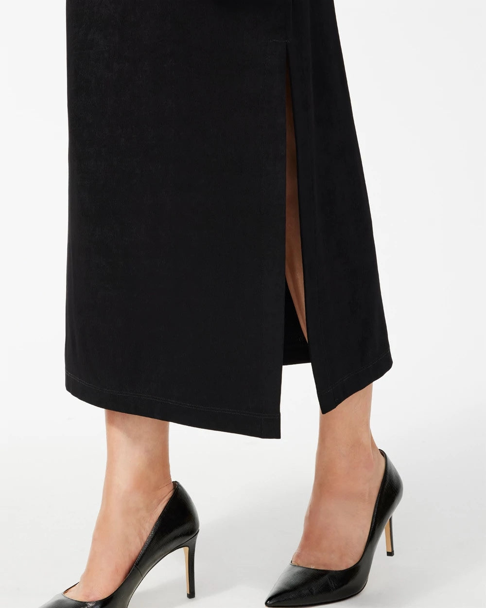 Chico's Collections Travelers™ Side-Slit Maxi Skirt